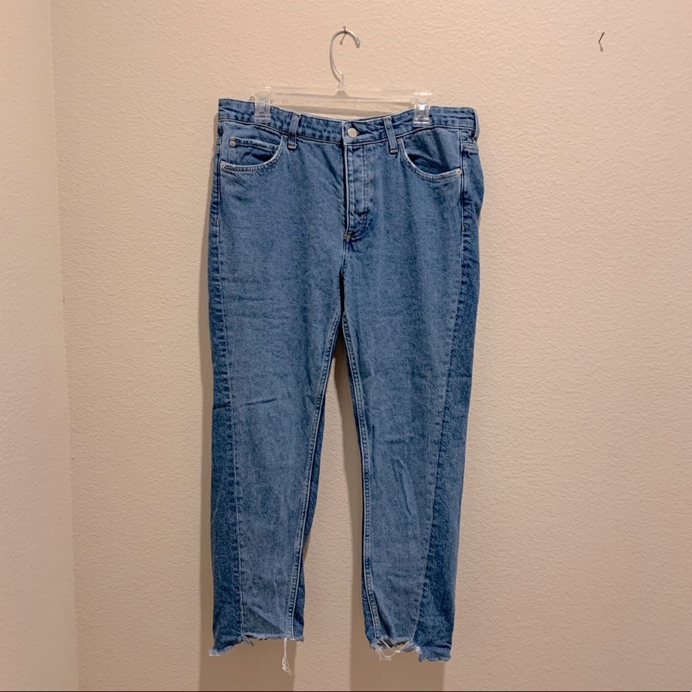H&M high-rise denim jeans